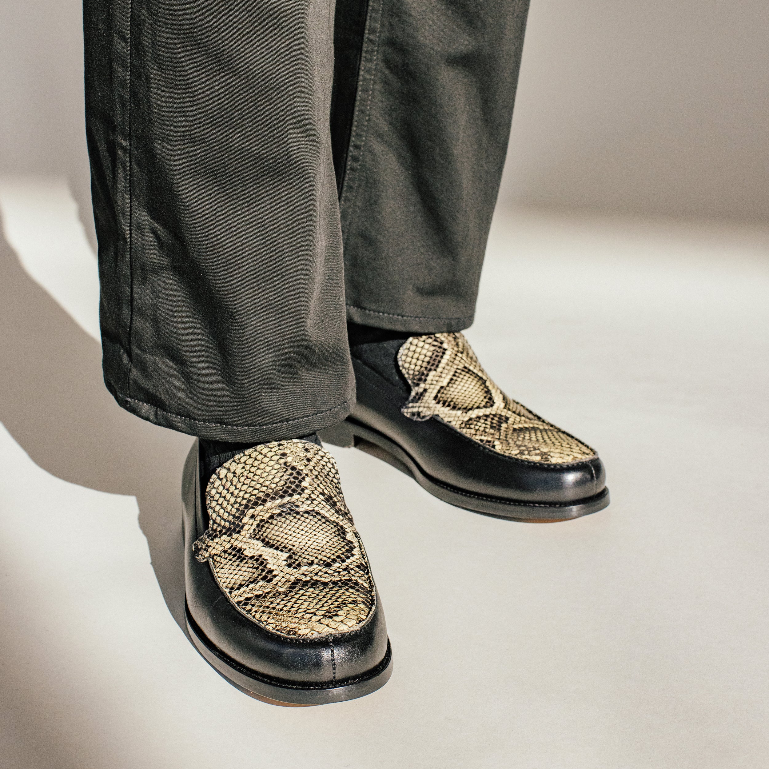 The Sterling Loafer in Snake 2 The Sterling Loafer in Snake