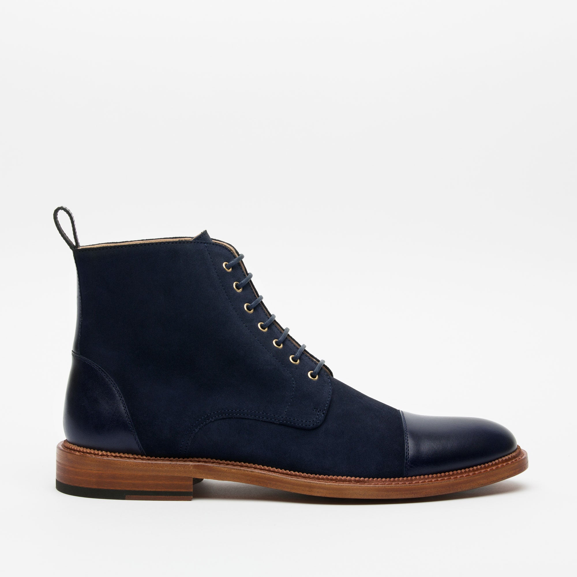 The Troy Boot in Navy (Last Chance, Final Sale) 1 The Troy Boot in Navy (Last Chance, Final Sale)