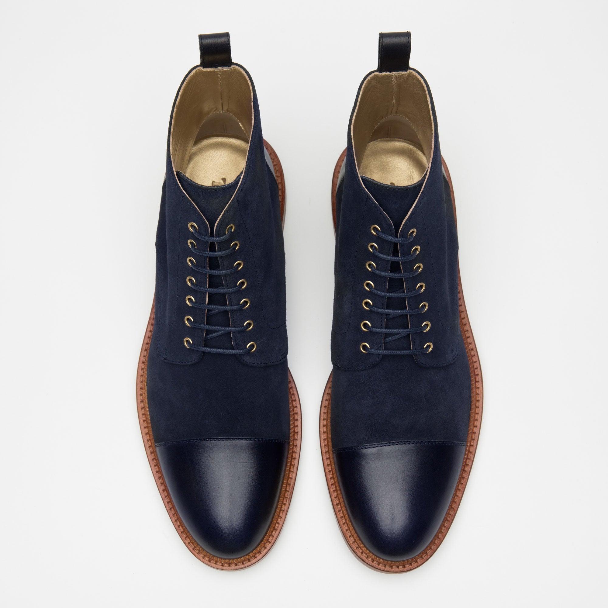 The Troy Boot in Navy (Last Chance, Final Sale) 2 The Troy Boot in Navy (Last Chance, Final Sale)