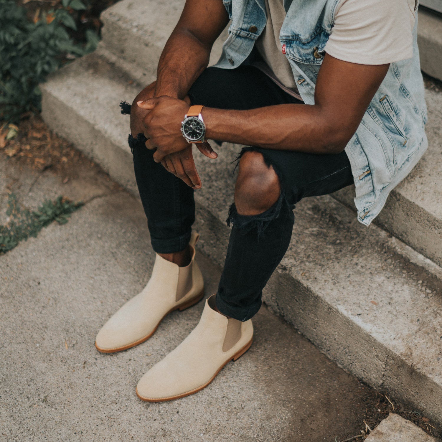 The Jude Boot in Tonal 7 The Jude Boot in Tonal