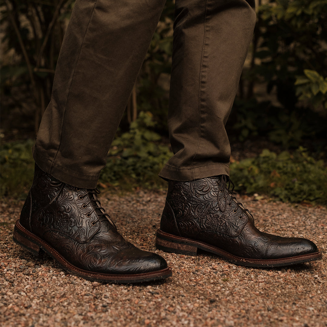 The Rome Boot in Marron Viejo 3 The Rome Boot in Marron Viejo