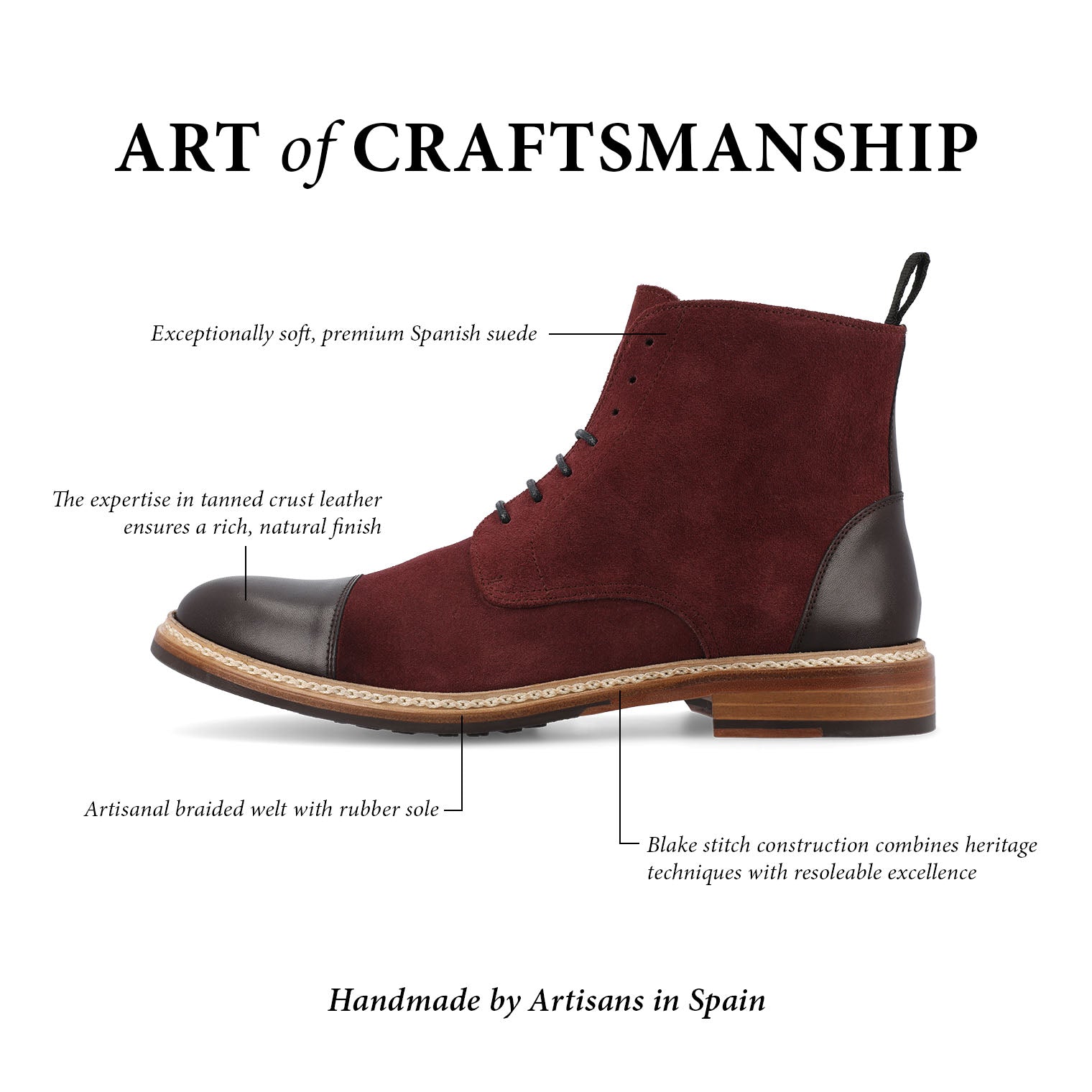 The Troy Boot in Oxblood (Last Chance, Final Sale) 6 The Troy Boot in Oxblood (Last Chance, Final Sale)