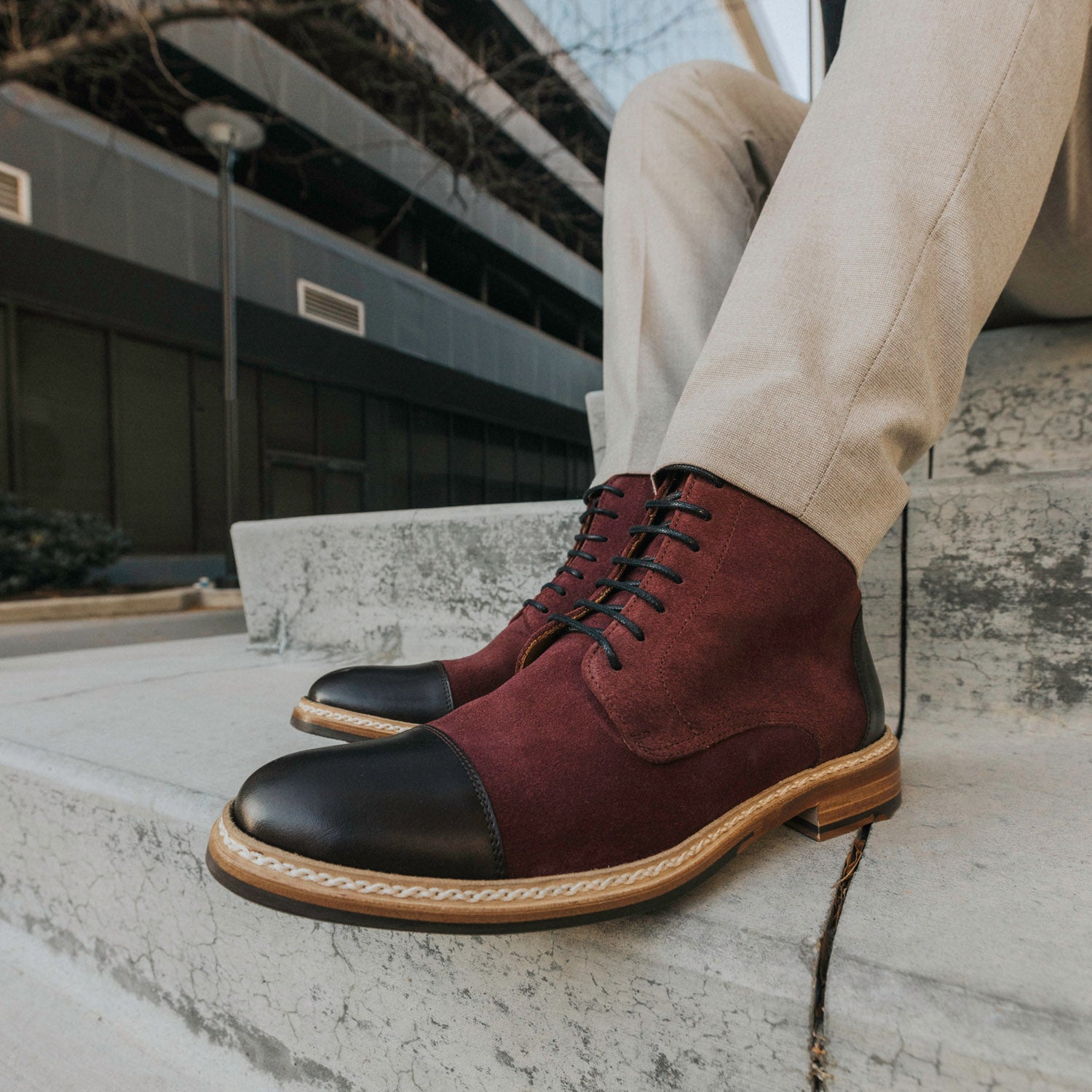 The Troy Boot in Oxblood (Last Chance, Final Sale) 8 The Troy Boot in Oxblood (Last Chance, Final Sale)