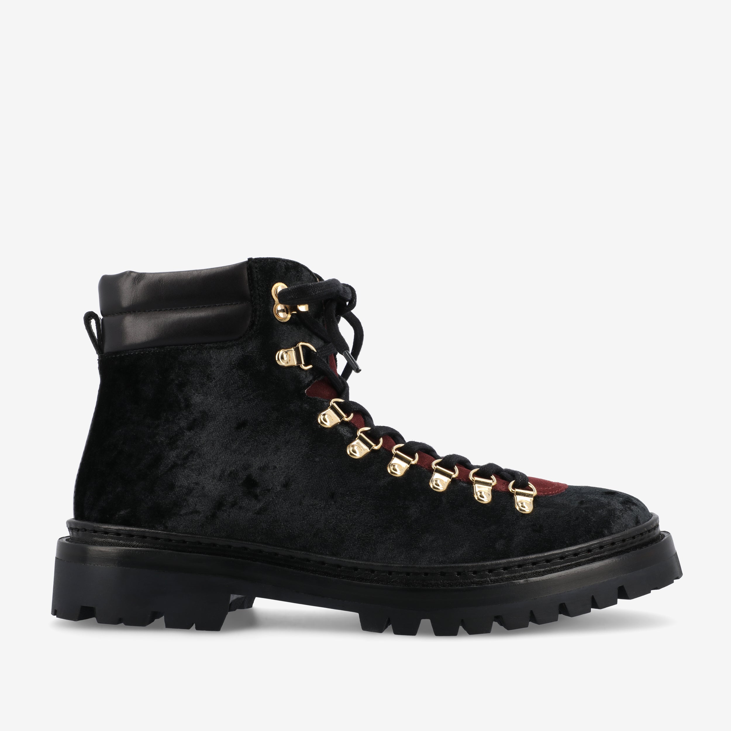 The Viking Boot in Black Velour (Last Chance, Final Sale) 1 The Viking Boot in Black Velour (Last Chance, Final Sale)