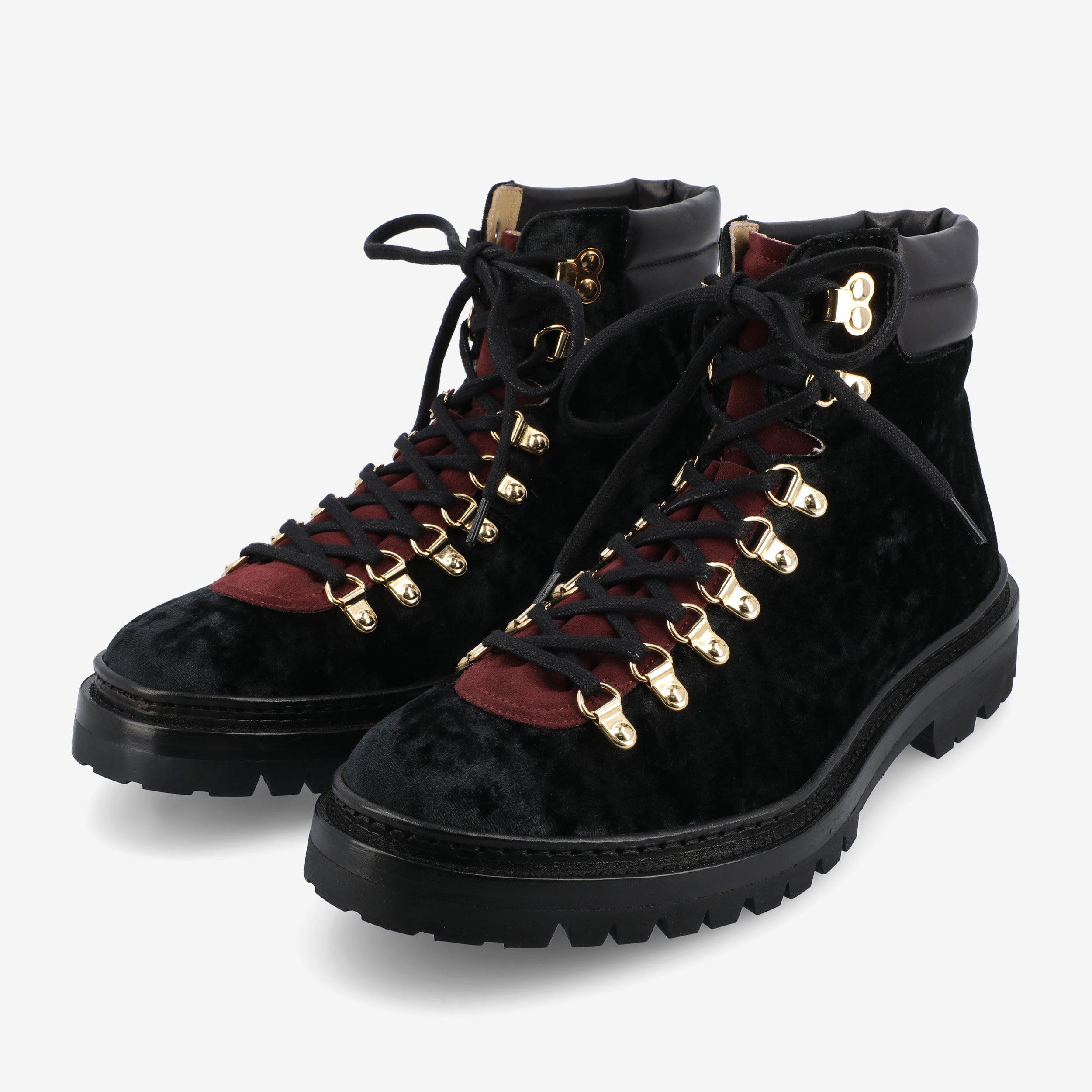 The Viking Boot in Black Velour (Last Chance, Final Sale) 2 The Viking Boot in Black Velour (Last Chance, Final Sale)