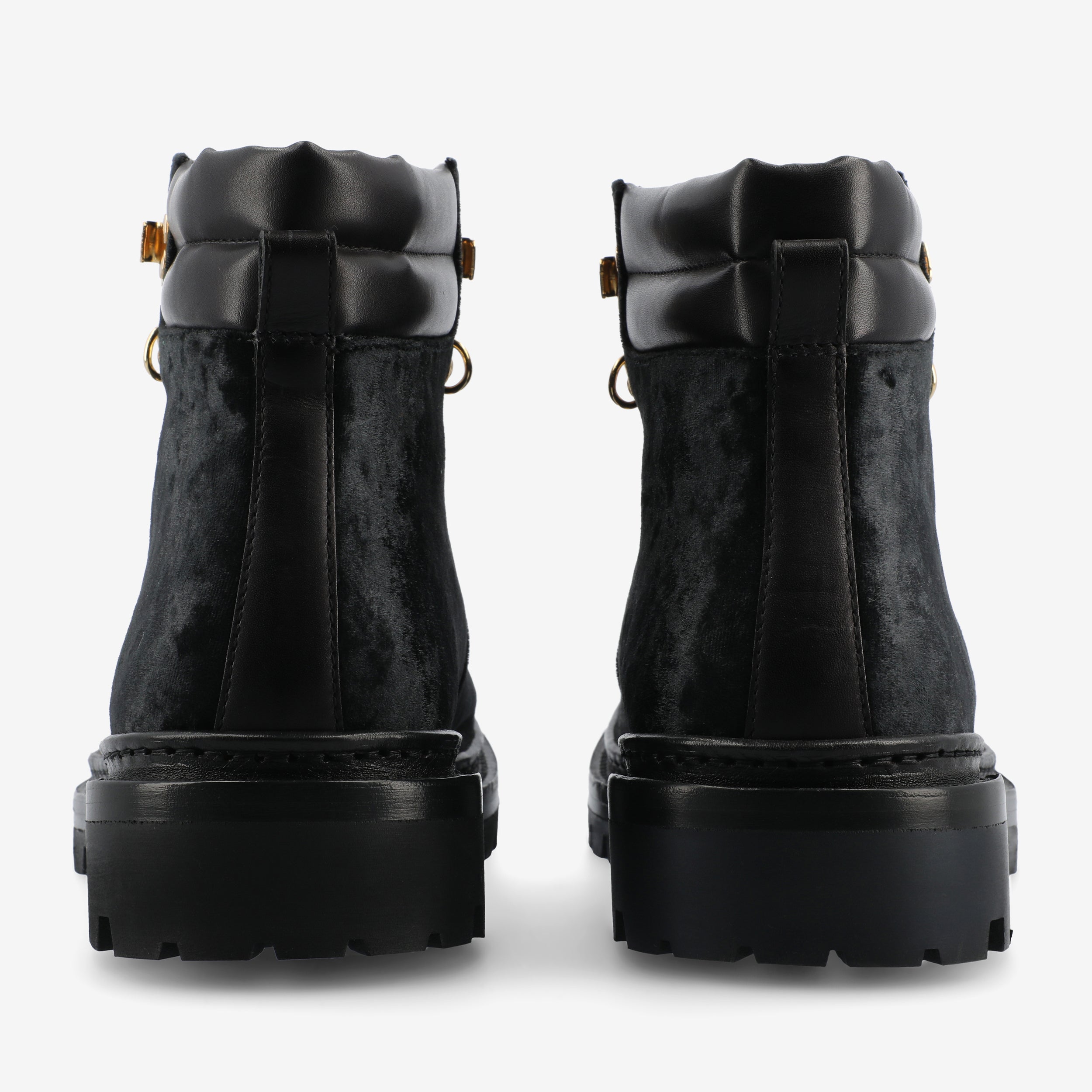 The Viking Boot in Black Velour (Last Chance, Final Sale) 4 The Viking Boot in Black Velour (Last Chance, Final Sale)
