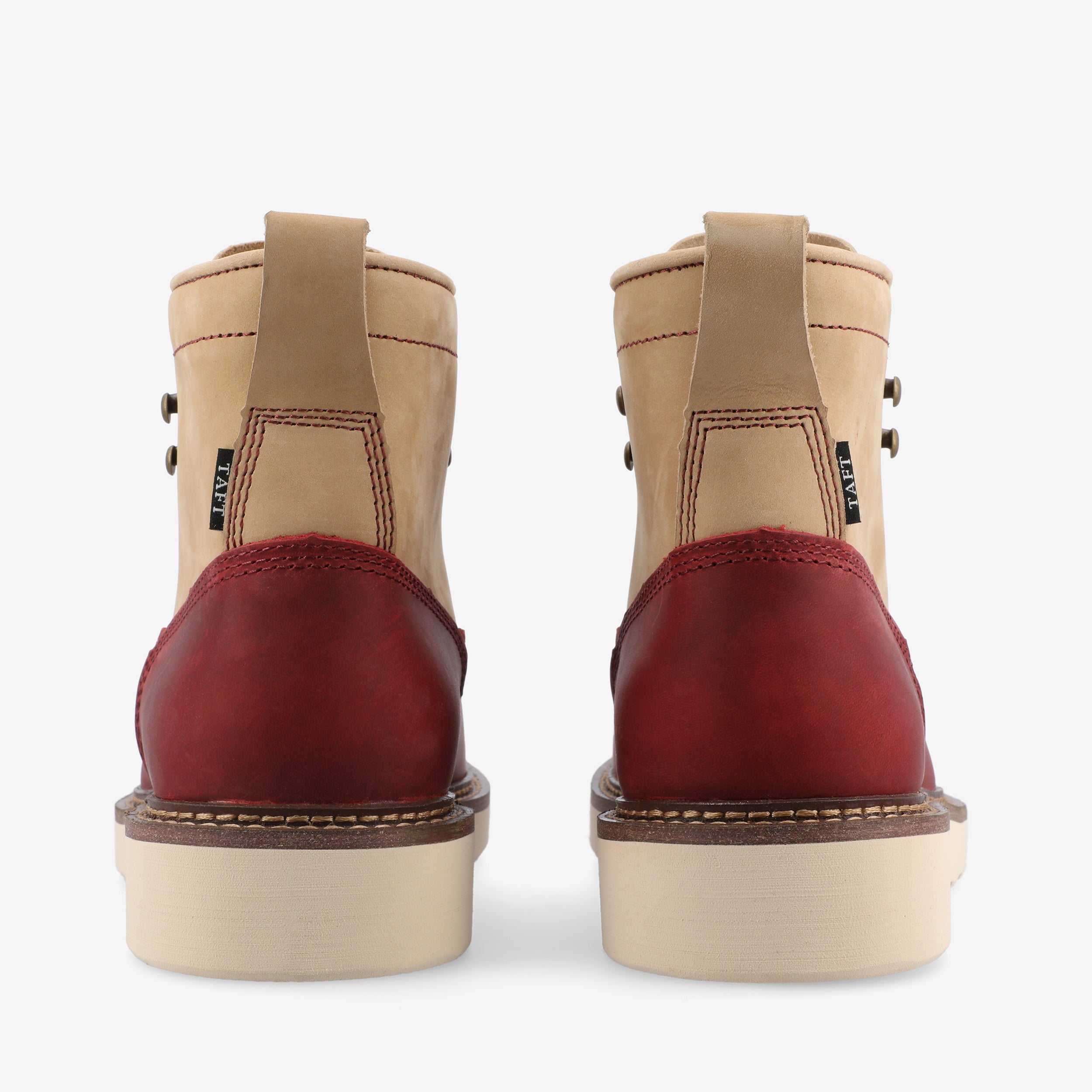 Model 001 Boot in Cherry/Cream (Last Chance, Final Sale) 4 Model 001 Boot in Cherry/Cream (Last Chance, Final Sale)