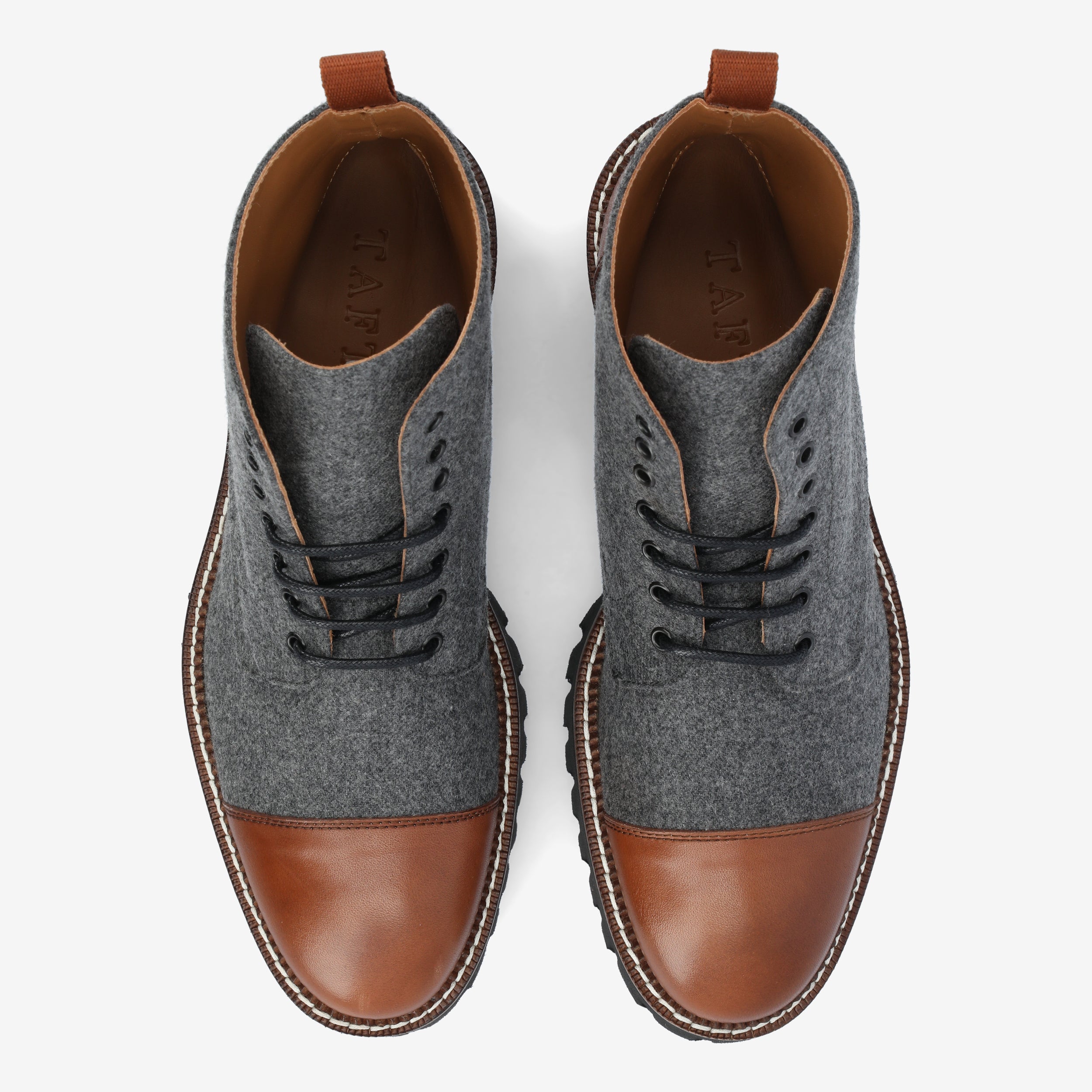 The Jill Boot in Grey/Brown (Last Chance, Final Sale) 3 The Jill Boot in Grey/Brown (Last Chance, Final Sale)