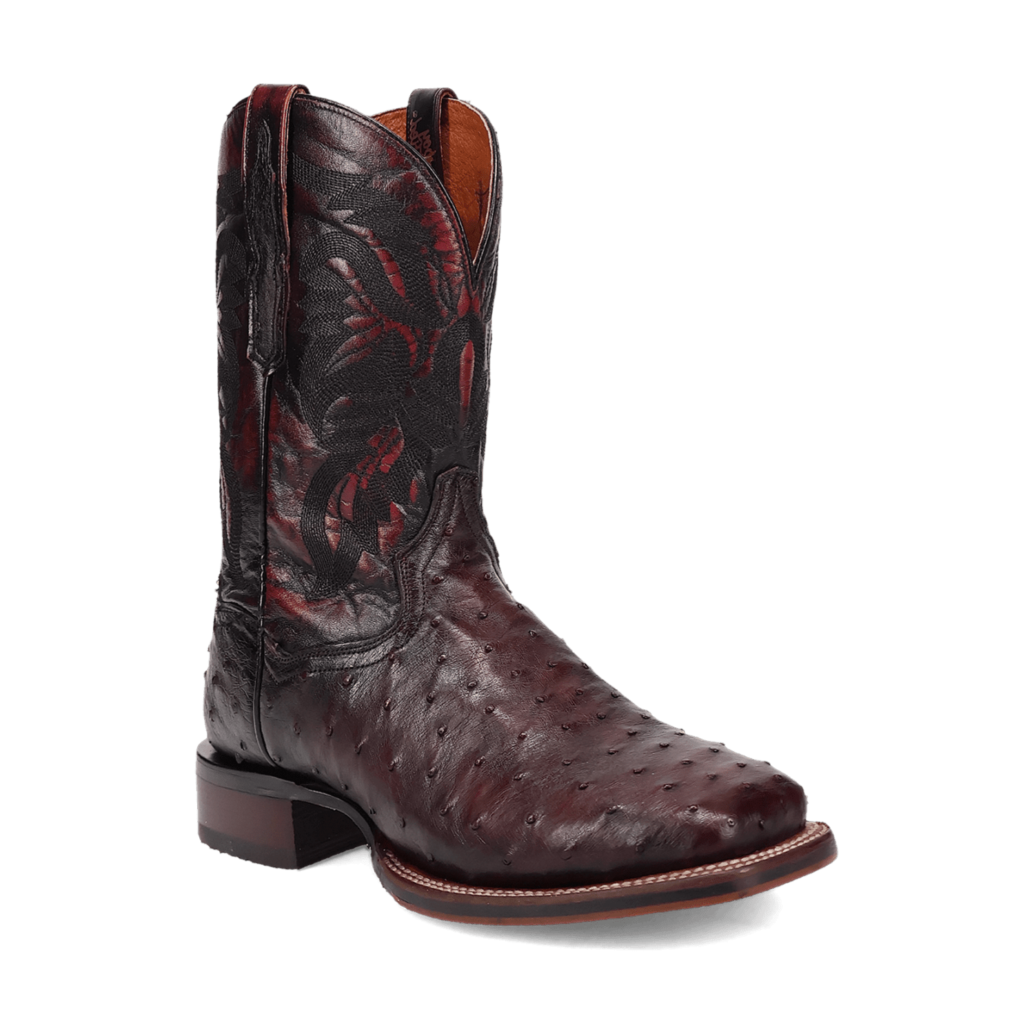 ALAMOSA FULL QUILL OSTRICH BOOT