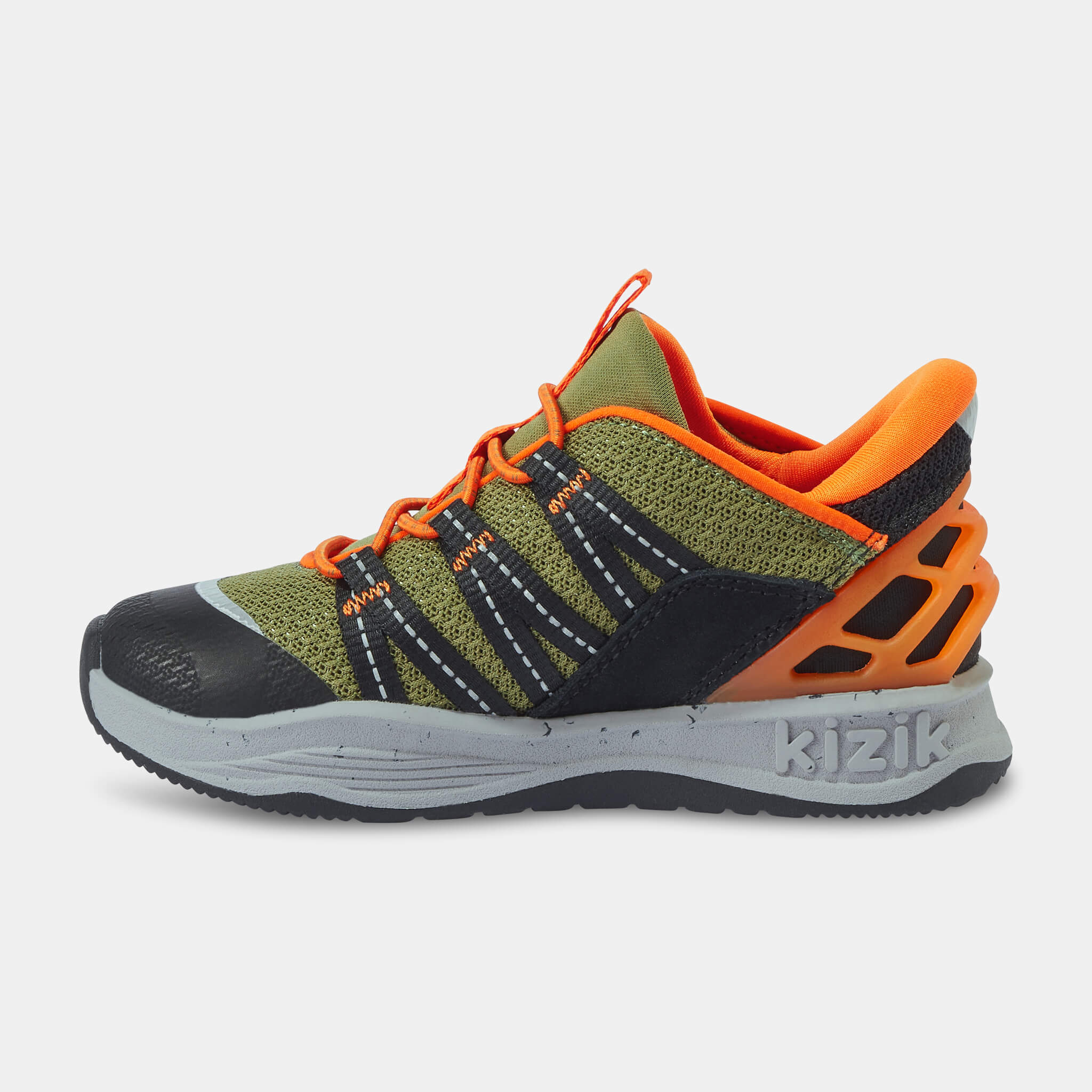 Kids Truckee - Olive Green/Orange 7 Kids Truckee - Olive Green/Orange