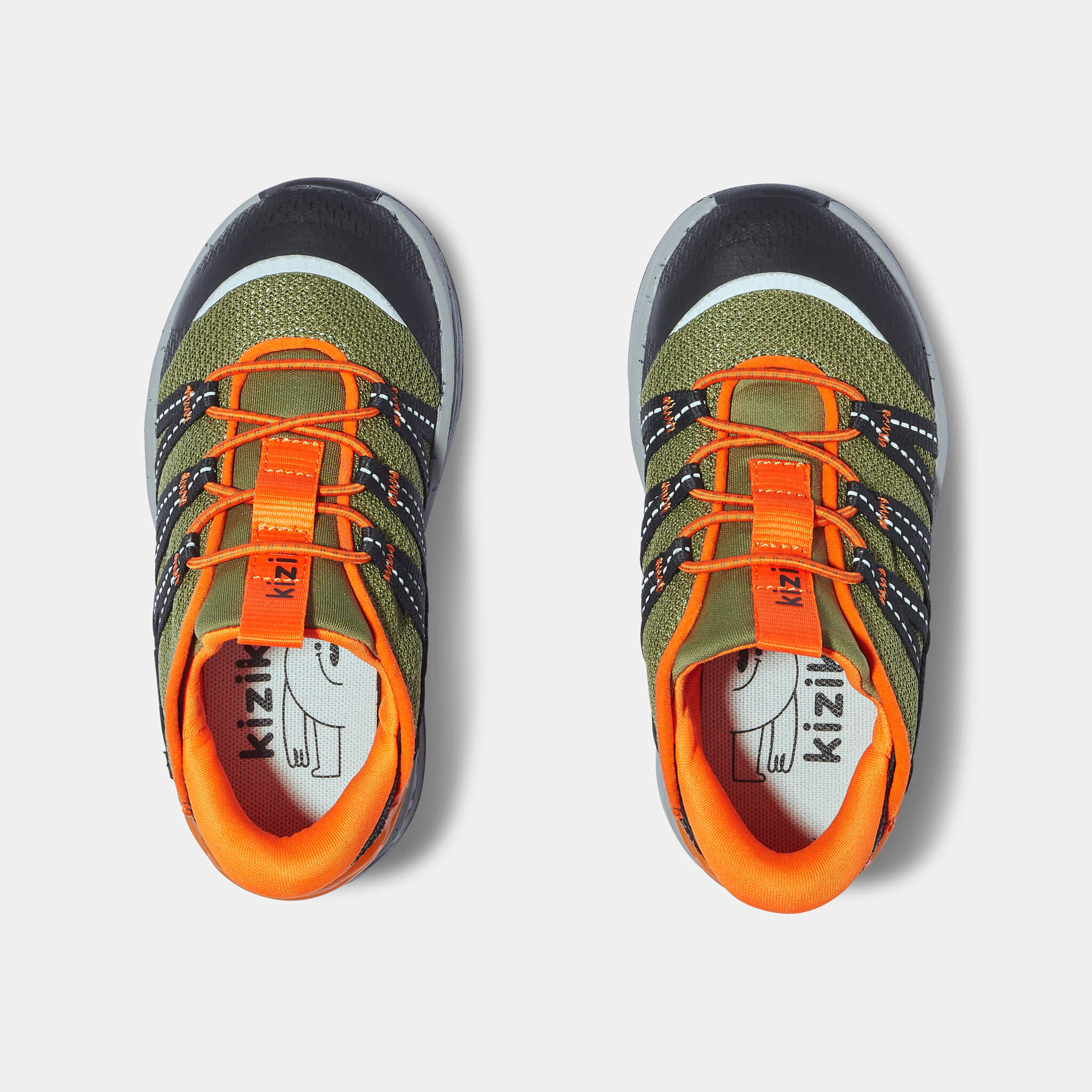 Kids Truckee - Olive Green/Orange 8 Kids Truckee - Olive Green/Orange