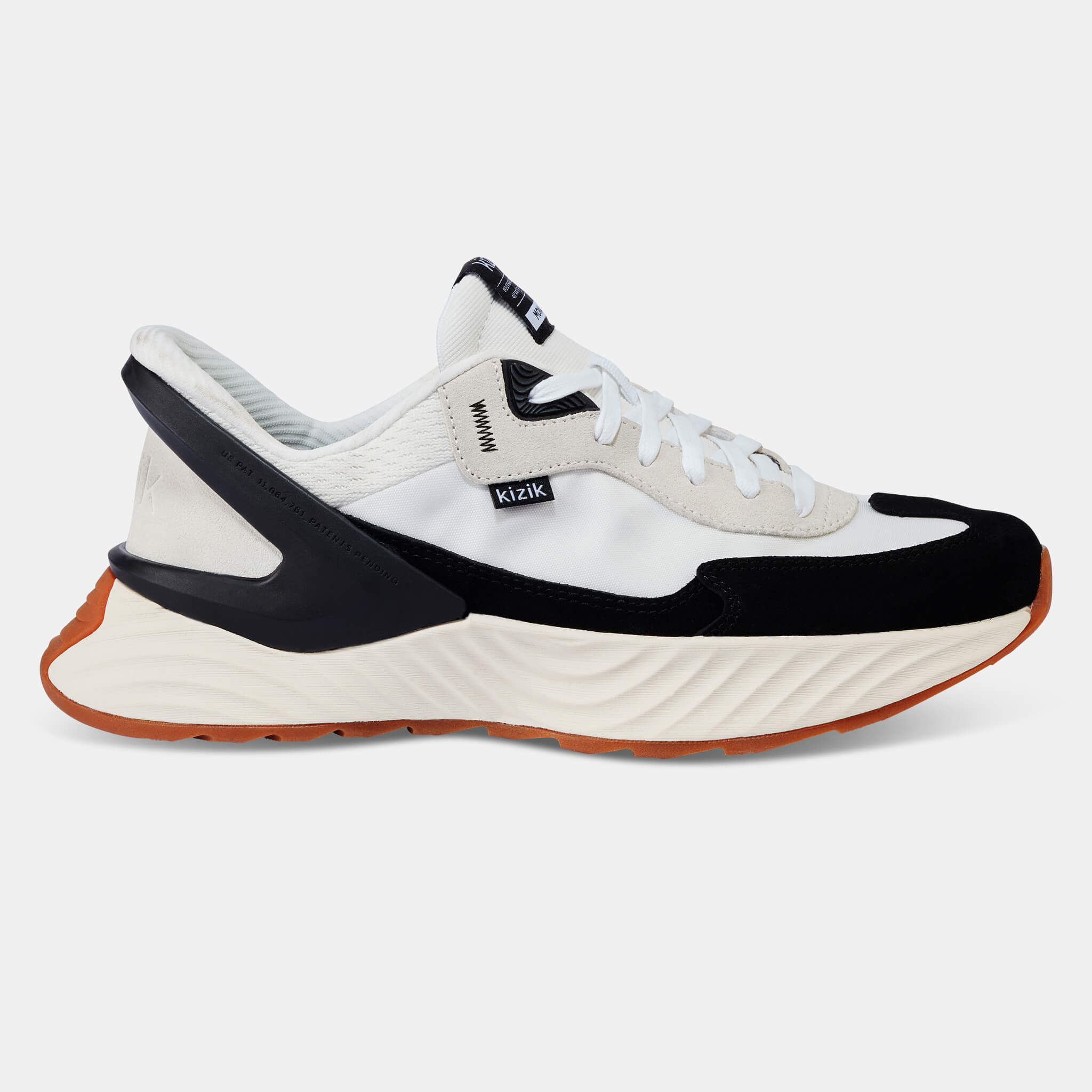 Men's Monaco - White/Black 1 Men's Monaco - White/Black