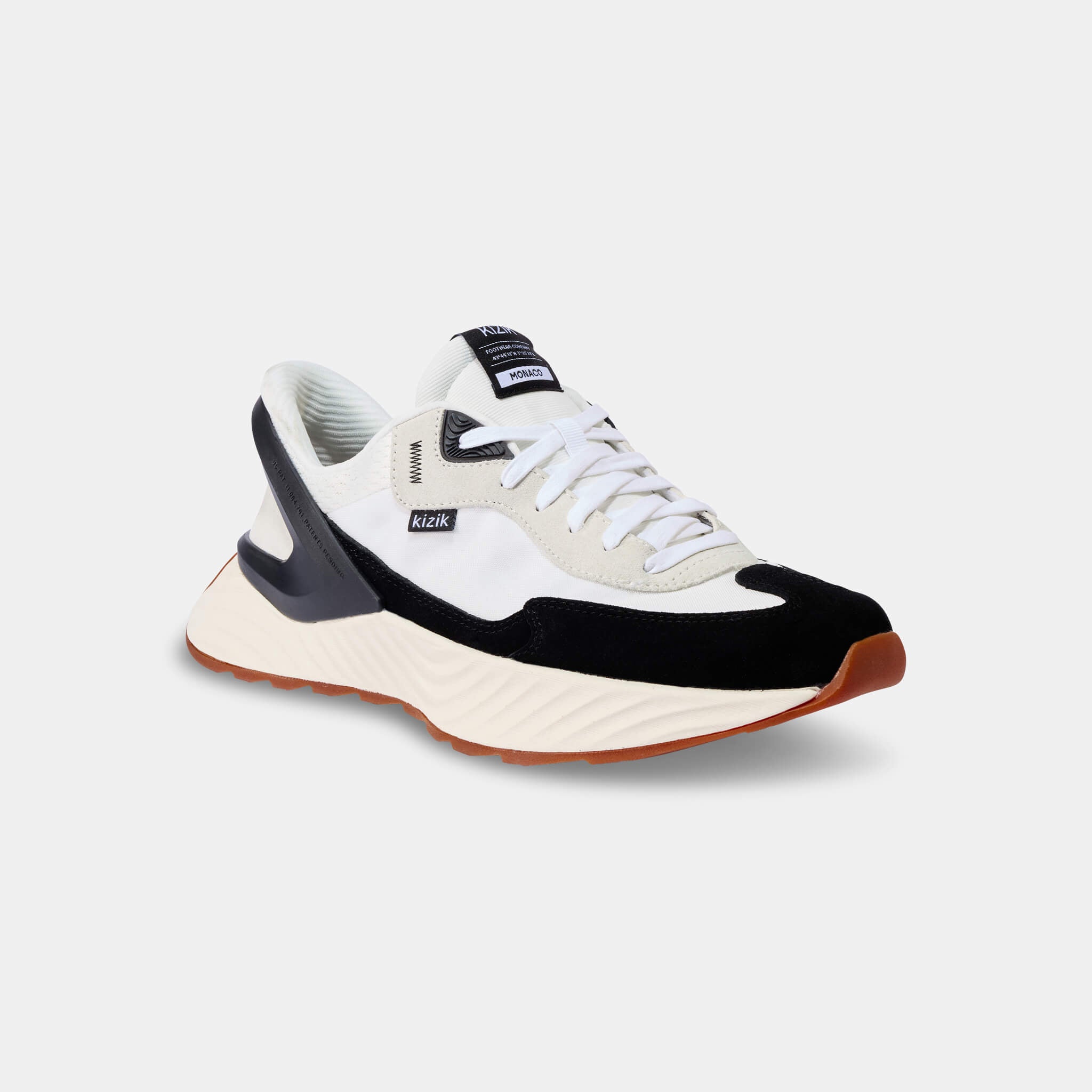 Men's Monaco - White/Black 3 Men's Monaco - White/Black