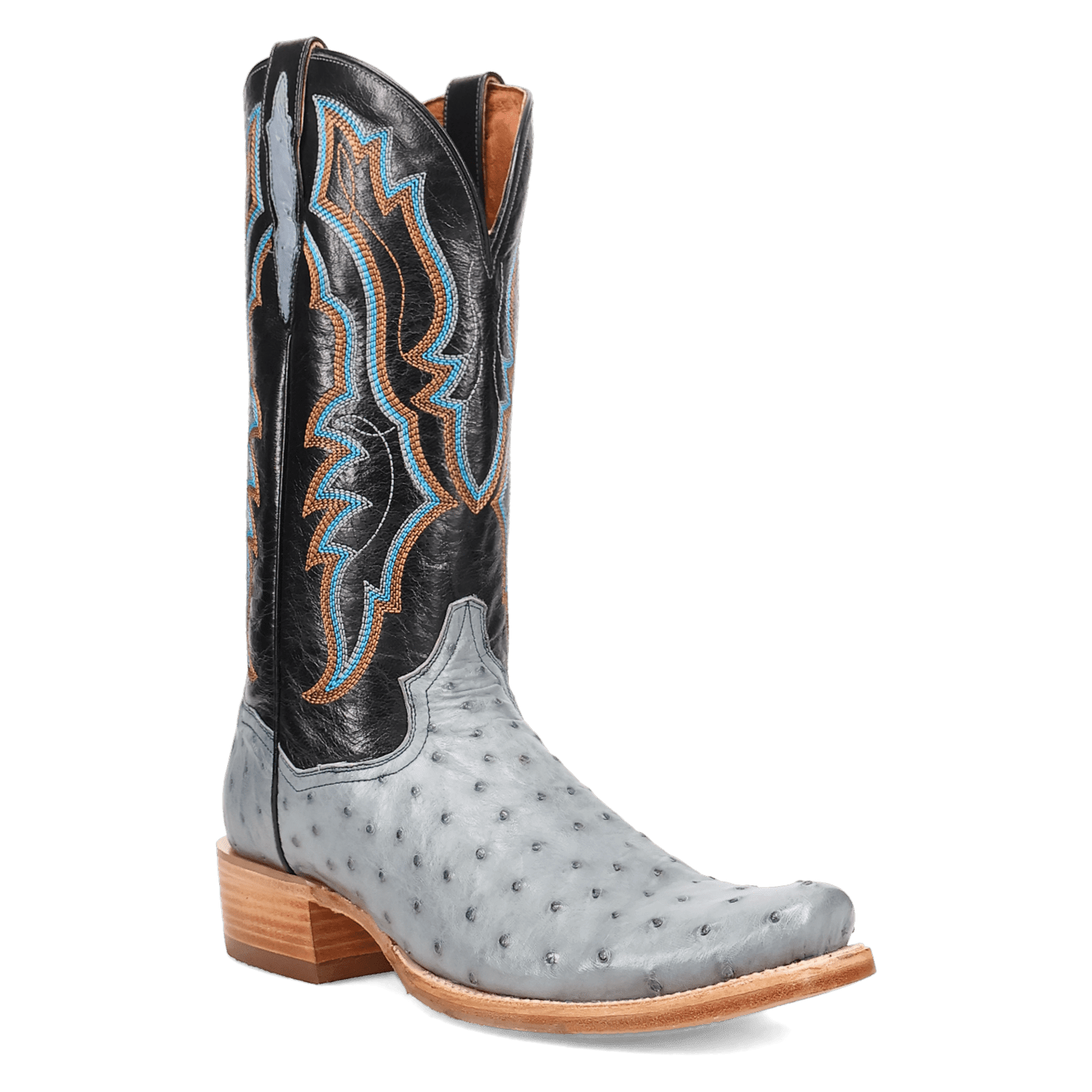 BRADY FULL QUILL OSTRICH BOOT 1 BRADY FULL QUILL OSTRICH BOOT