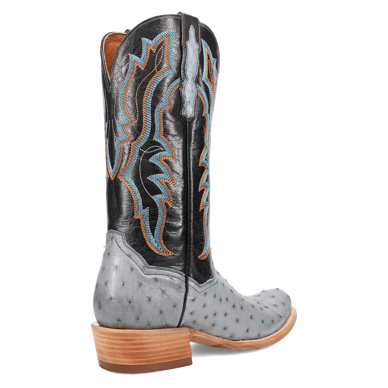 BRADY FULL QUILL OSTRICH BOOT 10 BRADY FULL QUILL OSTRICH BOOT